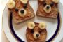 Teddy Bear Toast Healthy Snacks for Summer